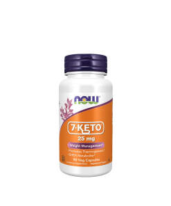 Now Foods - 7-KETO 25 mg (90 Veg Capsules)