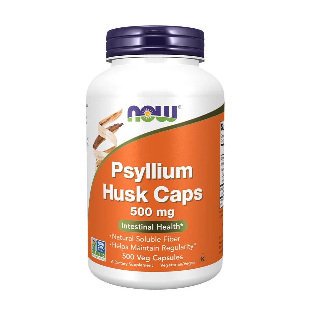 Now Foods - Psyllium Husk 500 mg (500 Veg Capsules)