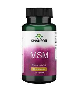 SWANSON MSM 500mg 100 kaps