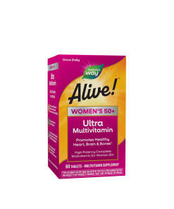 Natures Way Alive!® Women's 50+ Ultra Multivitamin (60 Tablets)