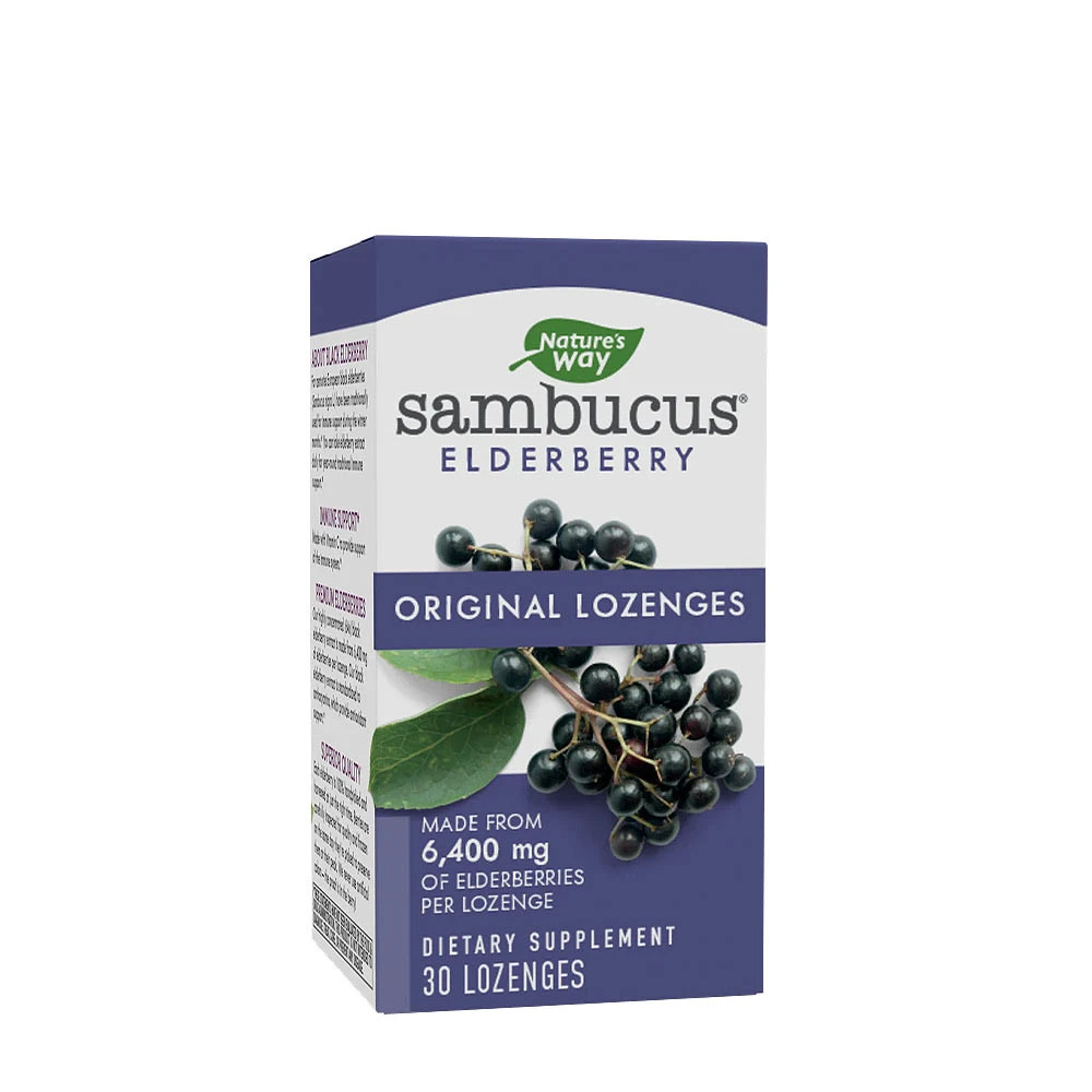 Natures Way Sambucus Original Lozenges (30 Lozenges
