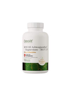 Ostrovit KSM-66 Ashwagandha® + Magnesium + B6 P-5-P (90 Veg Capsules)