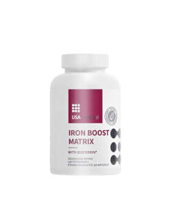 USA medical Iron Boost Matrix BioFerrin® (60 Capsules)
