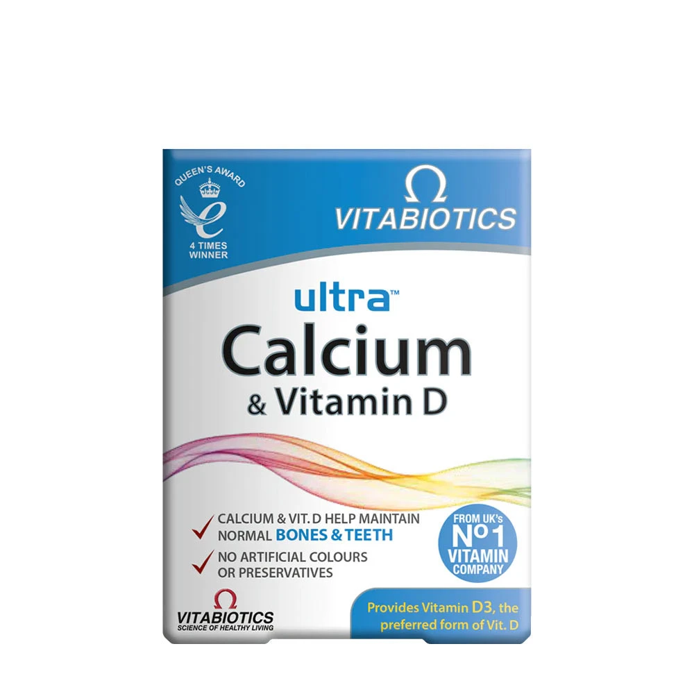Vitabiotics Ultra Calcium & Vitamin D (30 Tablets)