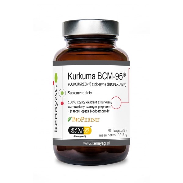 KENAY Curcumin BCM-95 with Piperine (60 caps)