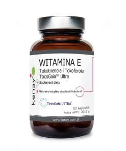 KENAY Vitamin E Tocotrienols and Tocopherols TocoGaia Ultra (60 caps)