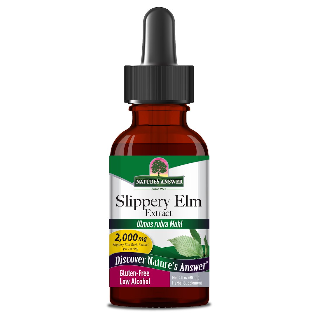 NATURE'S ANSWER Slippery Elm Extract (60 ml / 2 fl. oz.)