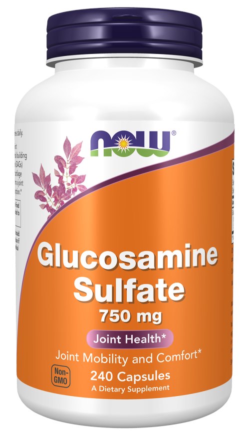 NOW FOODS Glucosamine Sulfate 750 mg (240 caps)