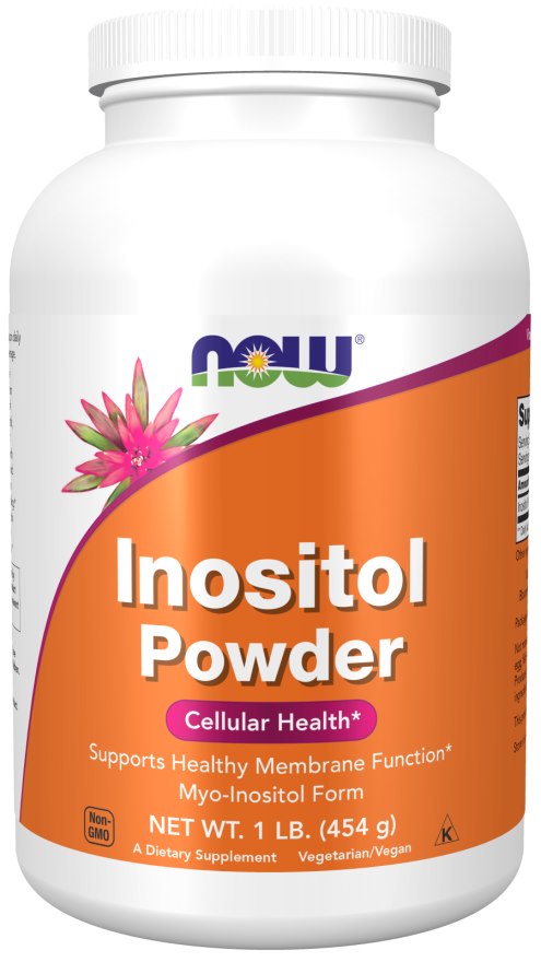 NOW FOODS Inositol Powder (454 g / 1 lb.)