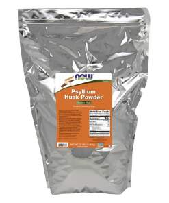 NOW FOODS Psyllium Husk Powder (5.44 g / 12 lb.)