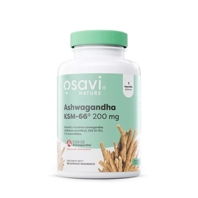 OSAVI Ashwagandha KSM-66® 200 mg (180 caps)