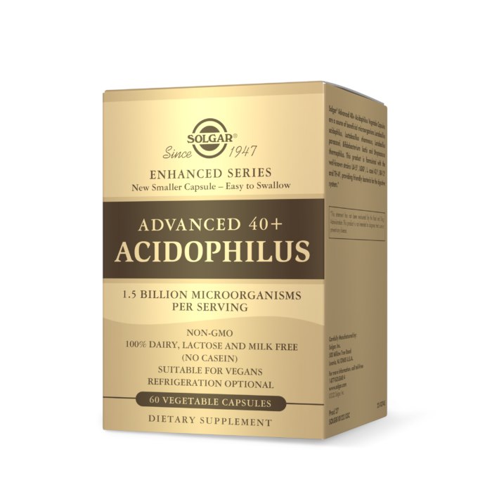 SOLGAR Advanced 40+ Acidophilus (60 caps)