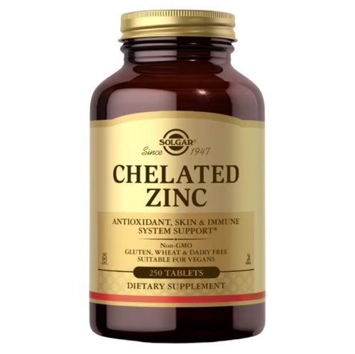 SOLGAR Chelated Zinc (250 tabs)