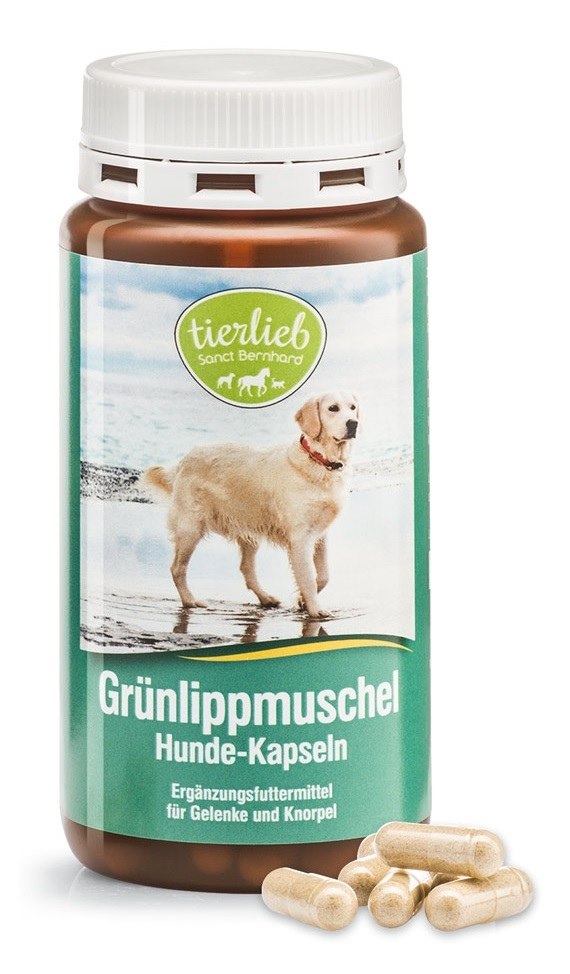 TIERLIEB tierlieb Green-lipped Mussel Dog Capsules (150 caps)