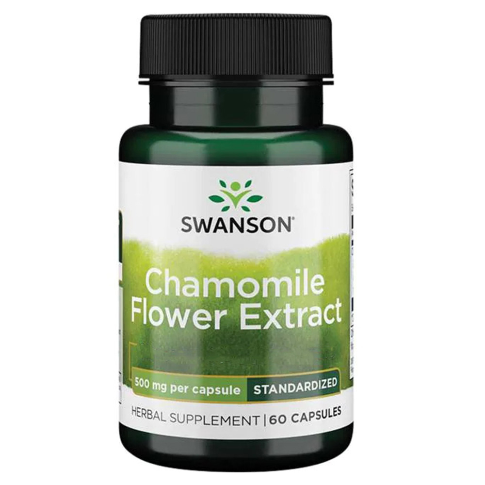 Swanson Chamomile Extract 500mg 60 capsules